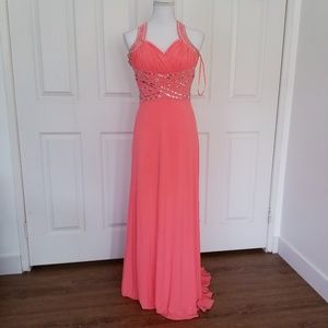 BHLDN Hailey Logan Adrianna Papell Prom Dress